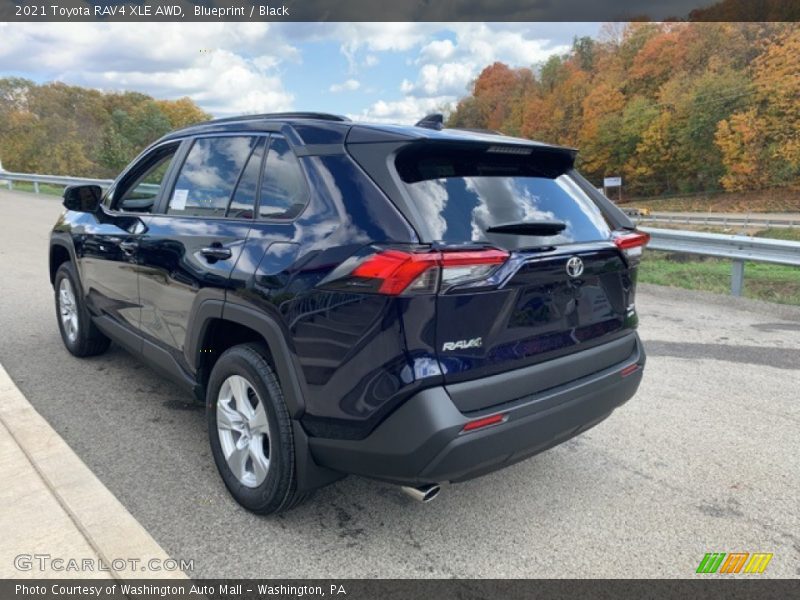 Blueprint / Black 2021 Toyota RAV4 XLE AWD