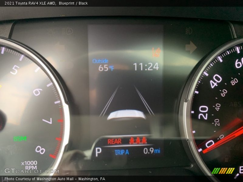 Blueprint / Black 2021 Toyota RAV4 XLE AWD