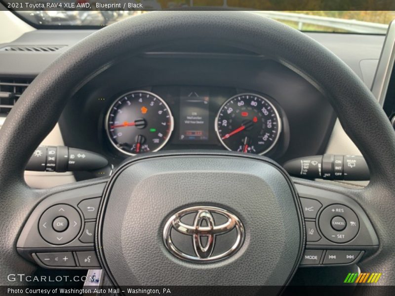 Blueprint / Black 2021 Toyota RAV4 XLE AWD