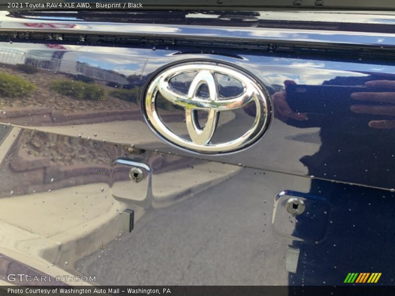 Blueprint / Black 2021 Toyota RAV4 XLE AWD