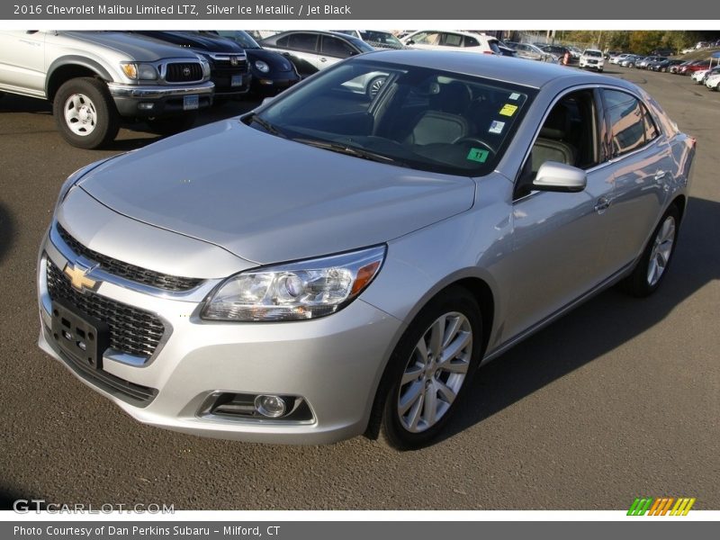 Silver Ice Metallic / Jet Black 2016 Chevrolet Malibu Limited LTZ