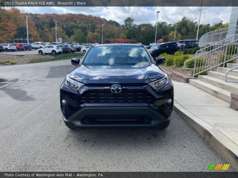 Blueprint / Black 2021 Toyota RAV4 XLE AWD