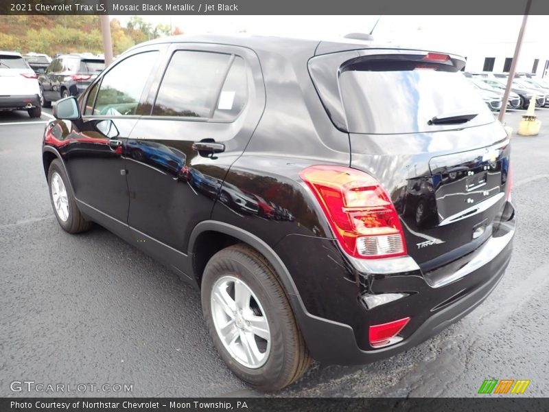Mosaic Black Metallic / Jet Black 2021 Chevrolet Trax LS