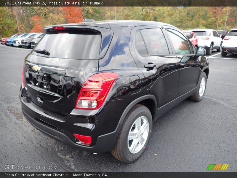 Mosaic Black Metallic / Jet Black 2021 Chevrolet Trax LS