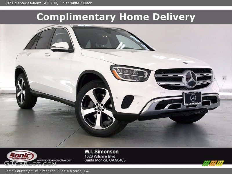 Polar White / Black 2021 Mercedes-Benz GLC 300