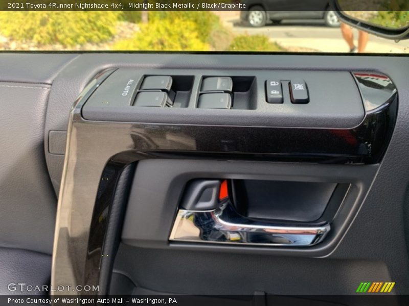 Controls of 2021 4Runner Nightshade 4x4