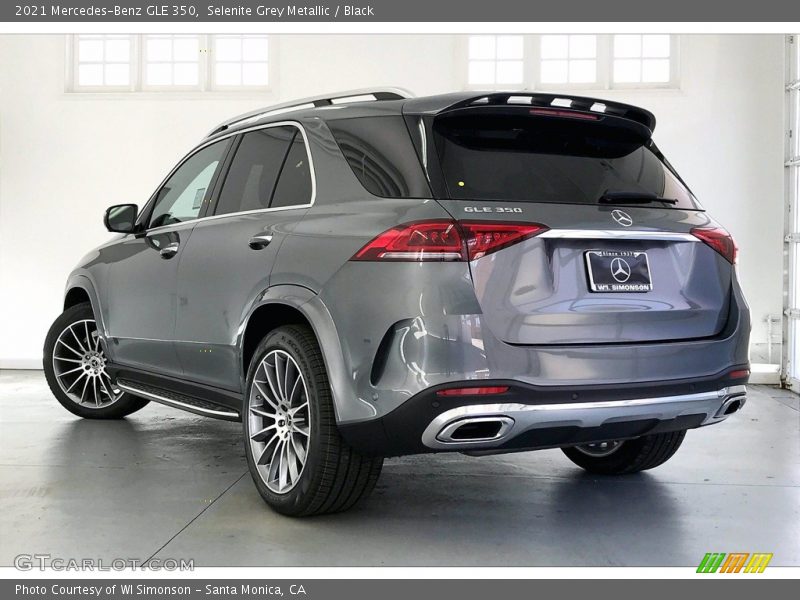 Selenite Grey Metallic / Black 2021 Mercedes-Benz GLE 350