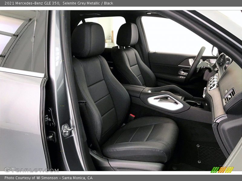 Front Seat of 2021 GLE 350