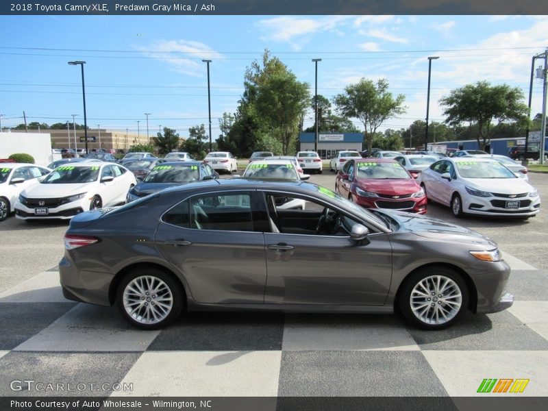 Predawn Gray Mica / Ash 2018 Toyota Camry XLE