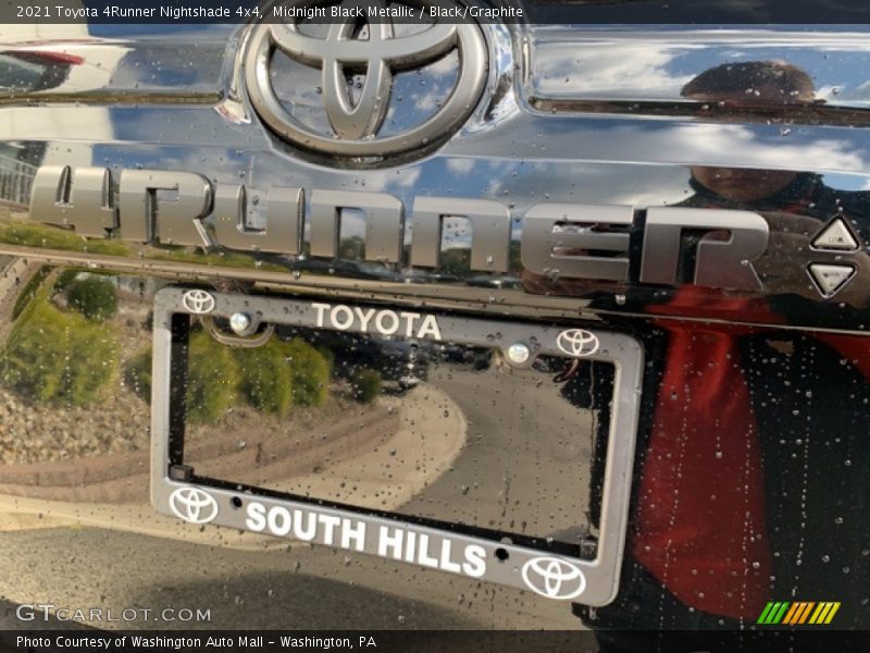 Midnight Black Metallic / Black/Graphite 2021 Toyota 4Runner Nightshade 4x4