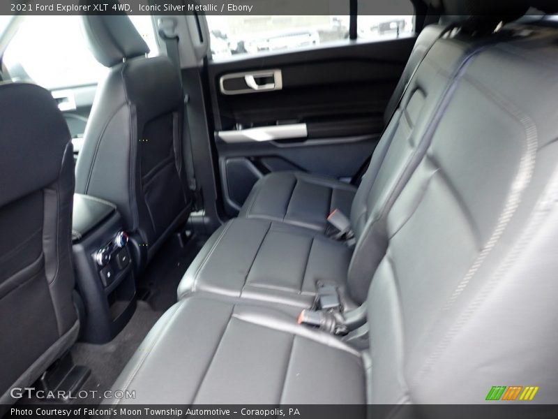 Rear Seat of 2021 Explorer XLT 4WD