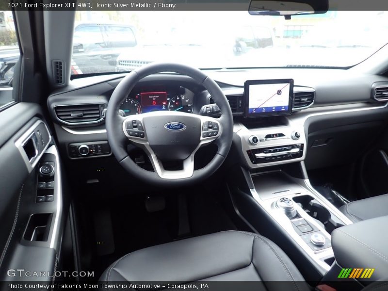 Dashboard of 2021 Explorer XLT 4WD