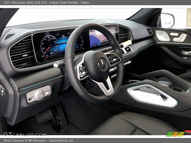 Iridium Silver Metallic / Black 2021 Mercedes-Benz GLE 350