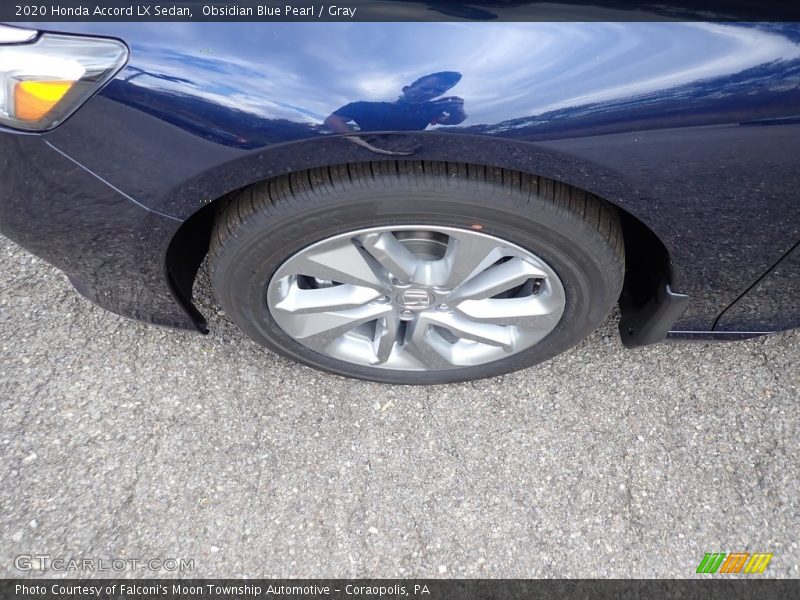 Obsidian Blue Pearl / Gray 2020 Honda Accord LX Sedan