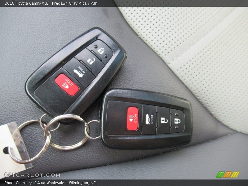 Predawn Gray Mica / Ash 2018 Toyota Camry XLE