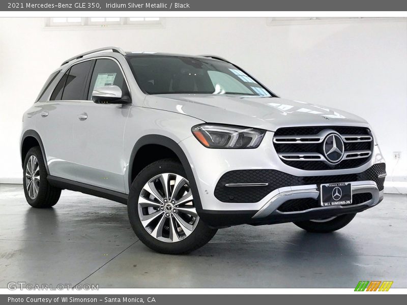 Front 3/4 View of 2021 GLE 350