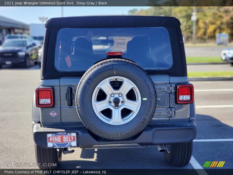 Sting-Gray / Black 2021 Jeep Wrangler Unlimited Sport 4x4