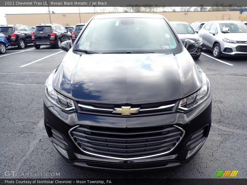 Mosaic Black Metallic / Jet Black 2021 Chevrolet Trax LS