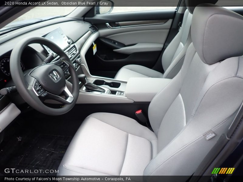 Front Seat of 2020 Accord LX Sedan