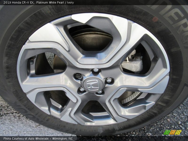 Platinum White Pearl / Ivory 2019 Honda CR-V EX