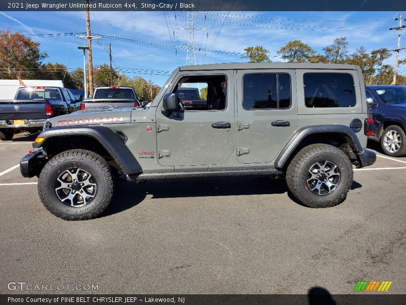  2021 Wrangler Unlimited Rubicon 4x4 Sting-Gray