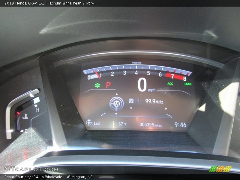Platinum White Pearl / Ivory 2019 Honda CR-V EX
