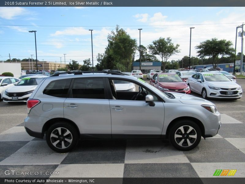 Ice Silver Metallic / Black 2018 Subaru Forester 2.5i Limited