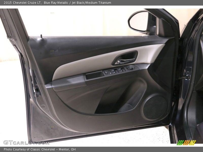 Blue Ray Metallic / Jet Black/Medium Titanium 2015 Chevrolet Cruze LT
