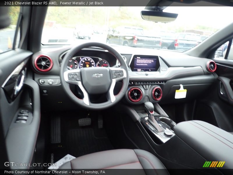 Pewter Metallic / Jet Black 2021 Chevrolet Blazer RS AWD