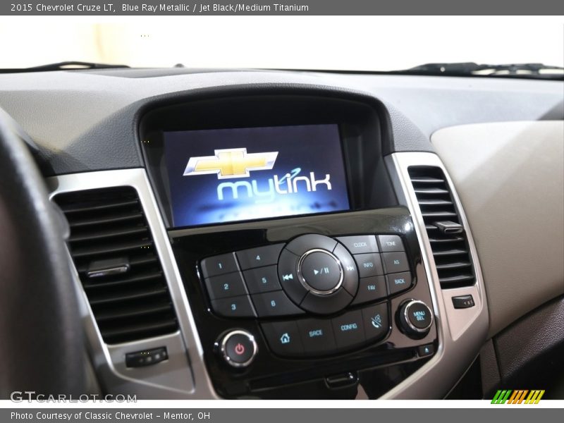 Blue Ray Metallic / Jet Black/Medium Titanium 2015 Chevrolet Cruze LT