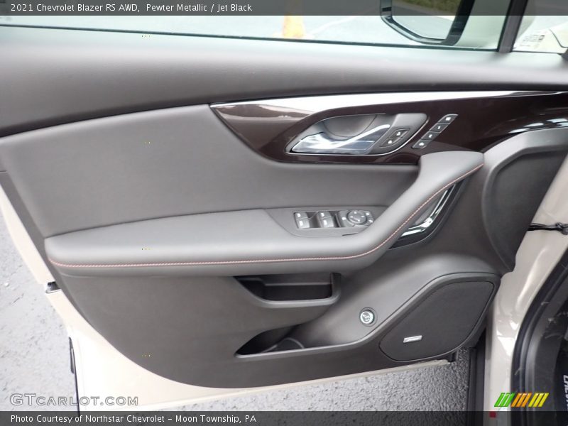 Pewter Metallic / Jet Black 2021 Chevrolet Blazer RS AWD