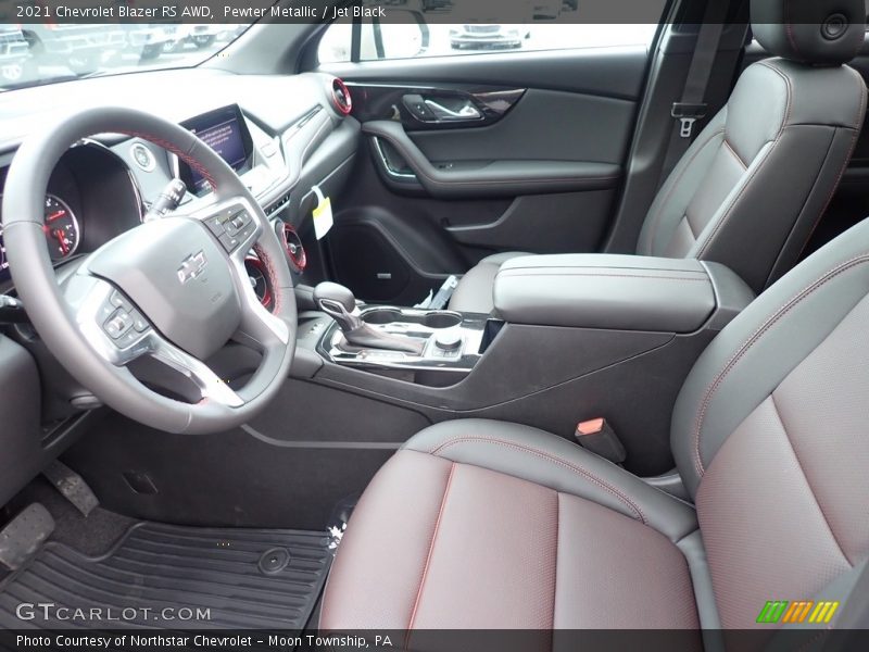 Pewter Metallic / Jet Black 2021 Chevrolet Blazer RS AWD