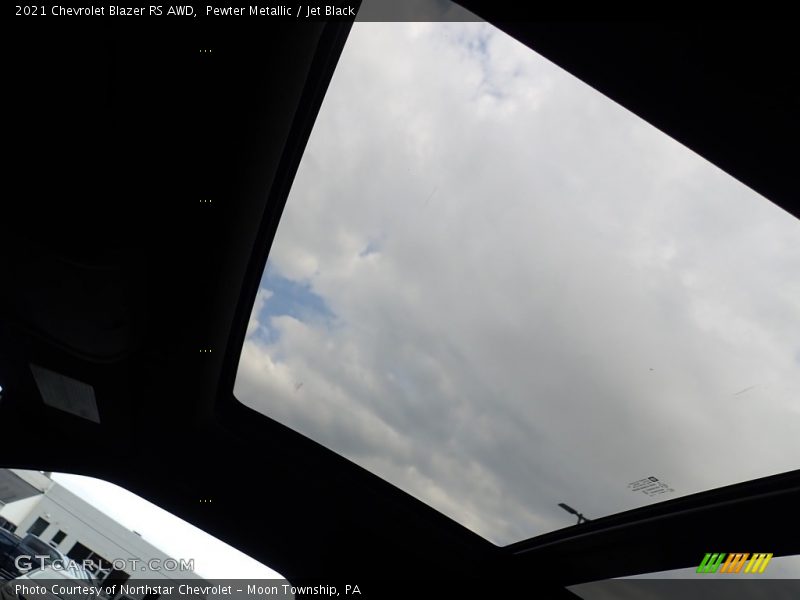 Pewter Metallic / Jet Black 2021 Chevrolet Blazer RS AWD