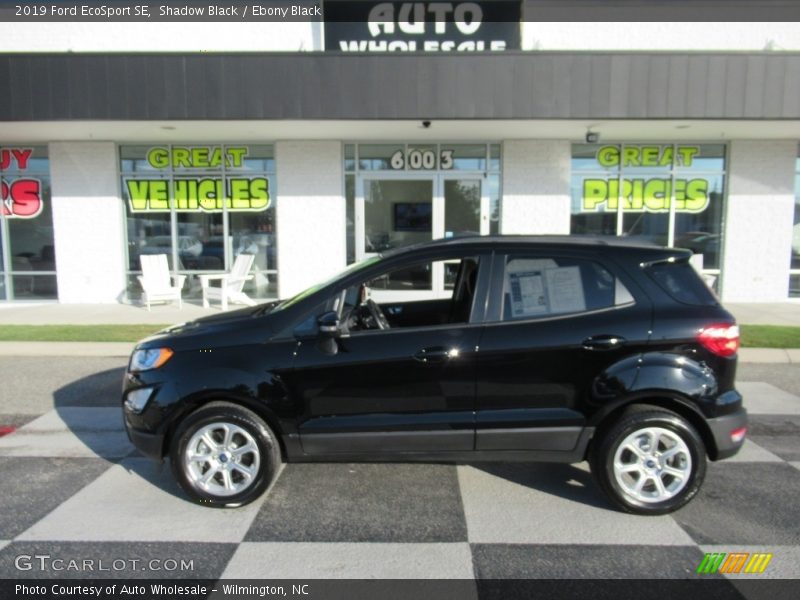 Shadow Black / Ebony Black 2019 Ford EcoSport SE