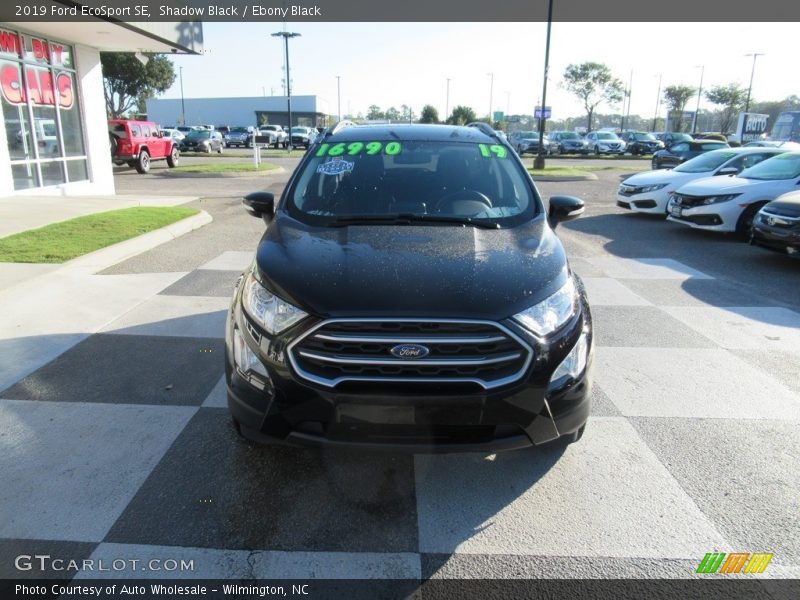 Shadow Black / Ebony Black 2019 Ford EcoSport SE