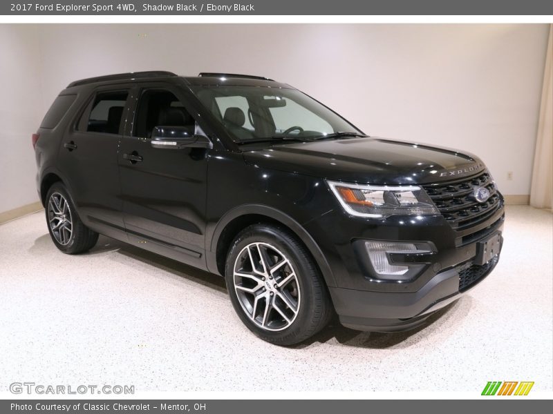 Shadow Black / Ebony Black 2017 Ford Explorer Sport 4WD