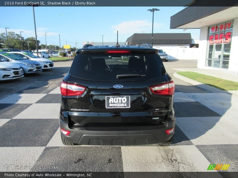 Shadow Black / Ebony Black 2019 Ford EcoSport SE