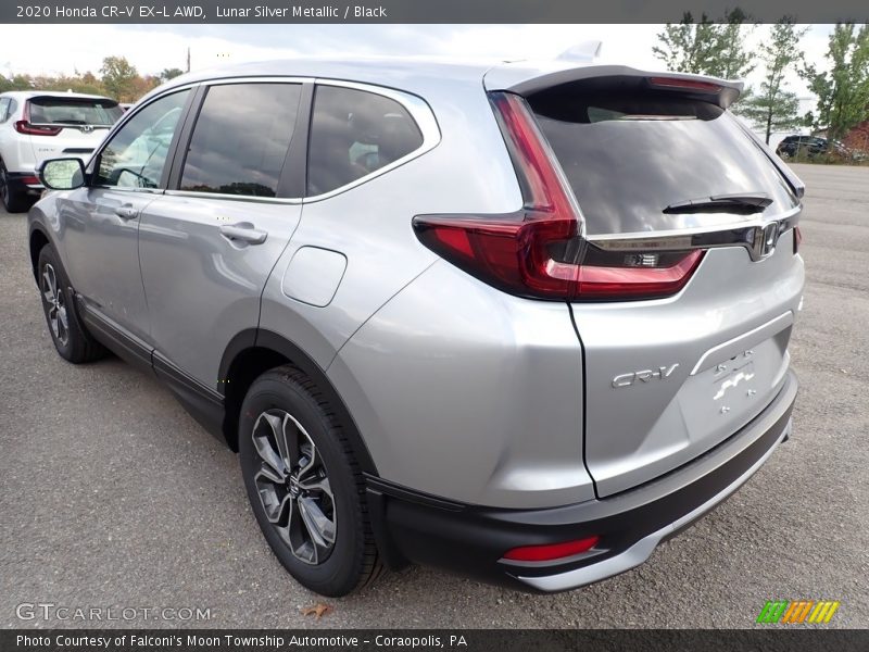 Lunar Silver Metallic / Black 2020 Honda CR-V EX-L AWD