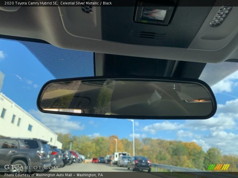 Celestial Silver Metallic / Black 2020 Toyota Camry Hybrid SE