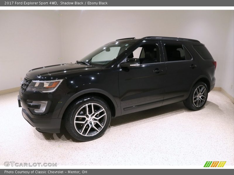 Shadow Black / Ebony Black 2017 Ford Explorer Sport 4WD