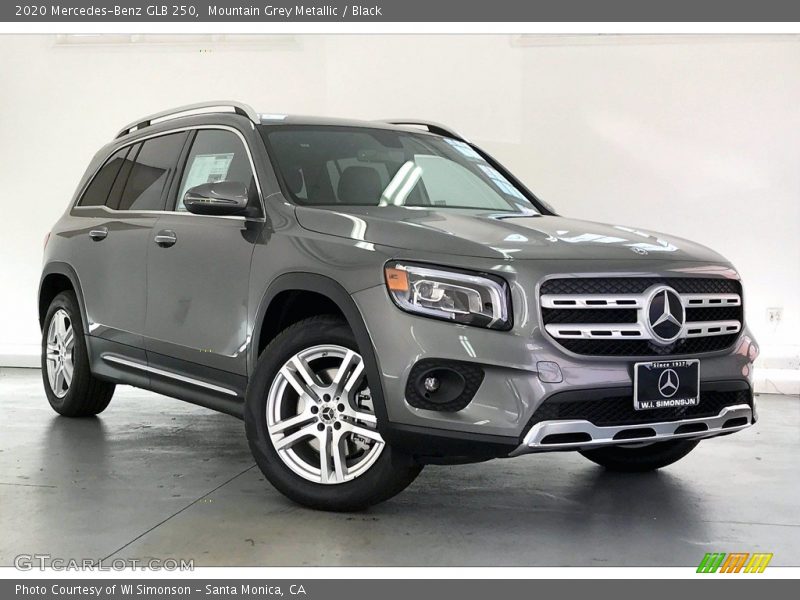 Mountain Grey Metallic / Black 2020 Mercedes-Benz GLB 250