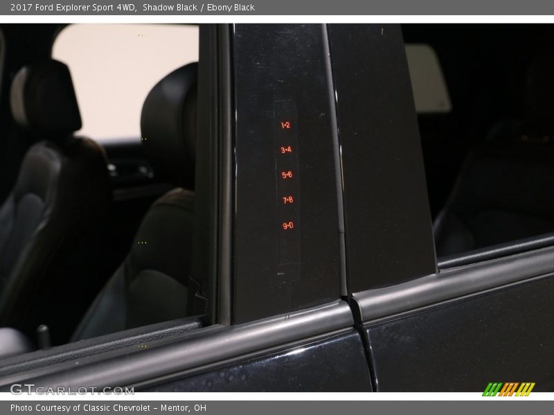 Shadow Black / Ebony Black 2017 Ford Explorer Sport 4WD