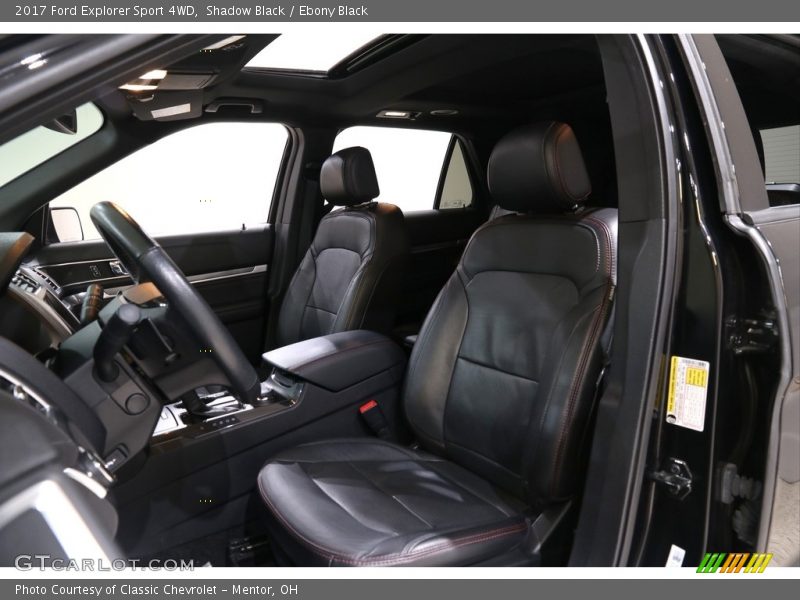 Shadow Black / Ebony Black 2017 Ford Explorer Sport 4WD