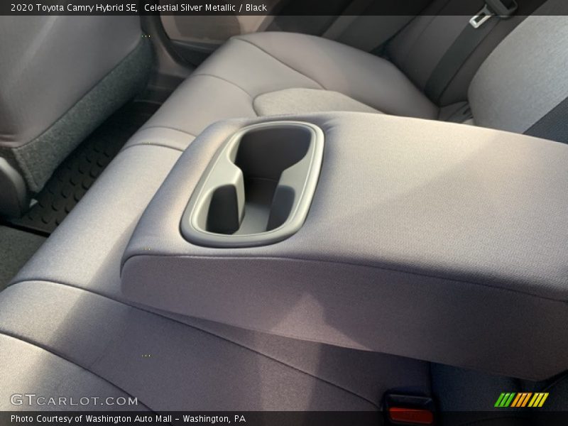 Celestial Silver Metallic / Black 2020 Toyota Camry Hybrid SE