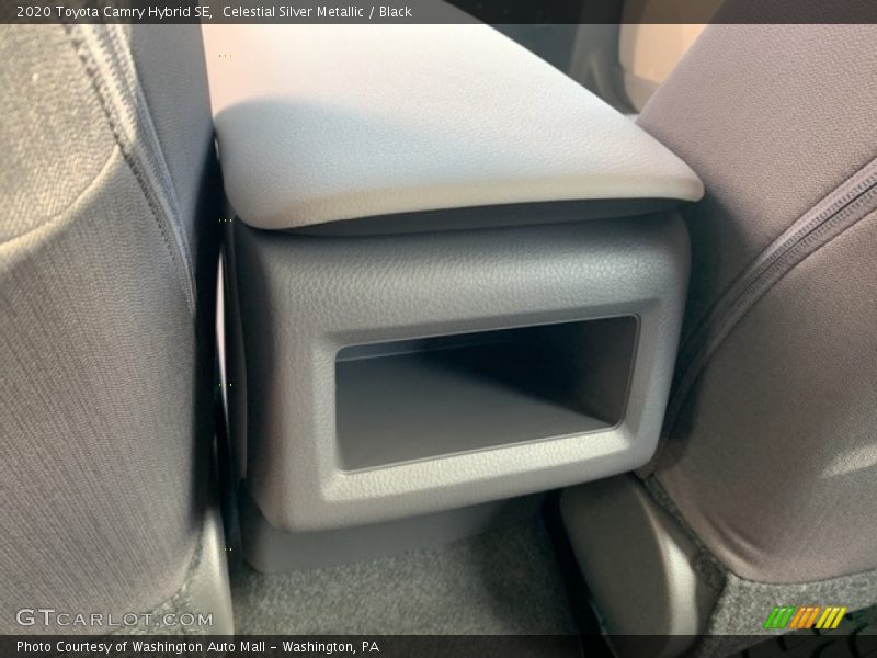 Celestial Silver Metallic / Black 2020 Toyota Camry Hybrid SE