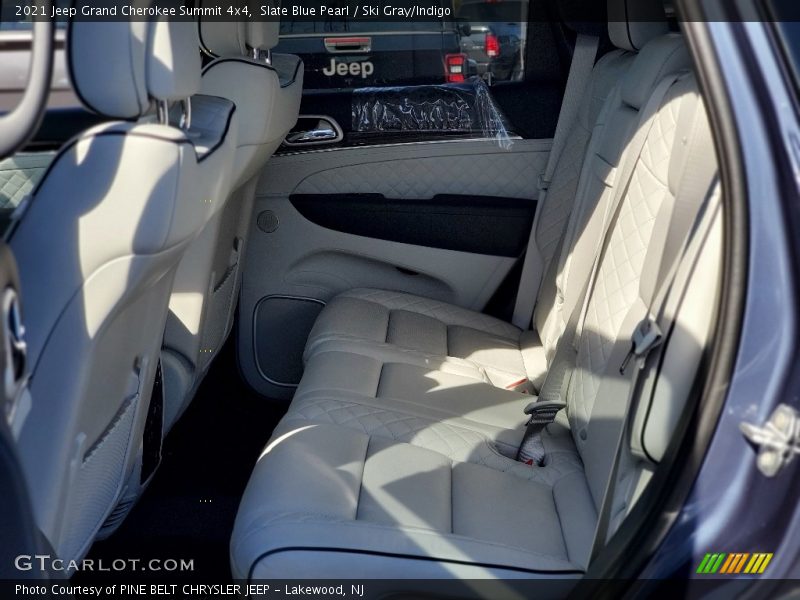 Slate Blue Pearl / Ski Gray/Indigo 2021 Jeep Grand Cherokee Summit 4x4
