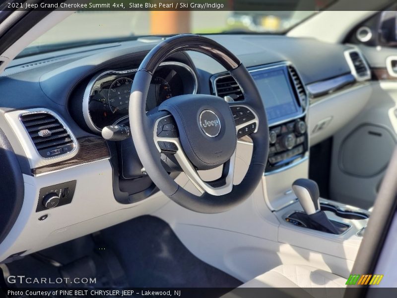 Slate Blue Pearl / Ski Gray/Indigo 2021 Jeep Grand Cherokee Summit 4x4