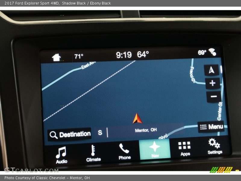 Shadow Black / Ebony Black 2017 Ford Explorer Sport 4WD