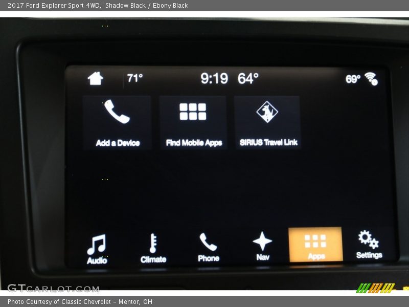 Shadow Black / Ebony Black 2017 Ford Explorer Sport 4WD