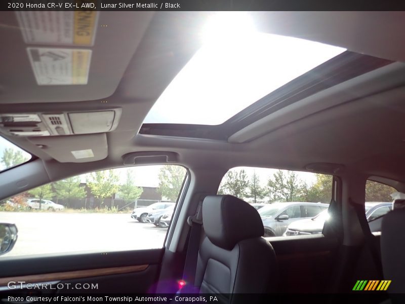 Lunar Silver Metallic / Black 2020 Honda CR-V EX-L AWD